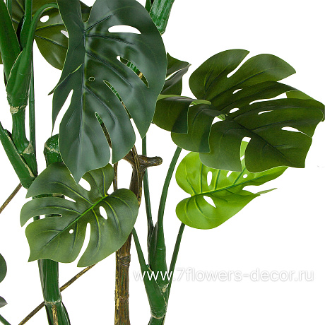Растение искусственное в кашпо Монстера, 160 см - фото 2