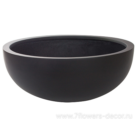 Кашпо Nobilis Marco Pm-antra Round (полистоун), D74хH31 см - фото 1