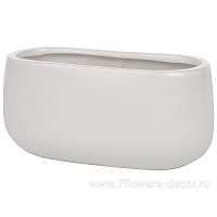 Кашпо (керамика), 22x11xH10,5 см - фото 1