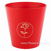 Коробка-кашпо "Классик/Принт", D11xH11 см - фото 1