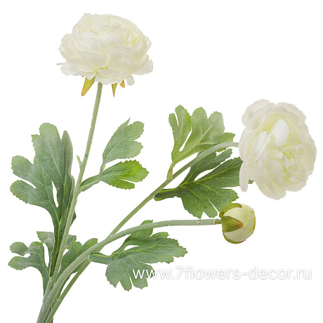 Цветок искусственный Ранункулюс, H52 см - фото 1