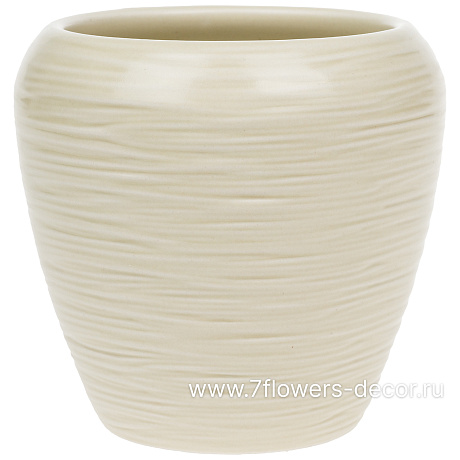 Кашпо (керамика), D13xH12 см - фото 1