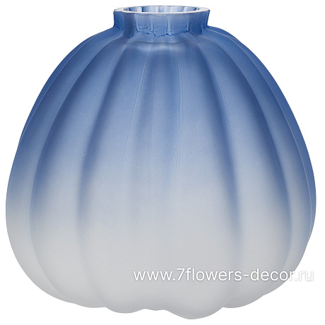 Ваза Frosty fruit (стекло), D19xH18 см - фото 1