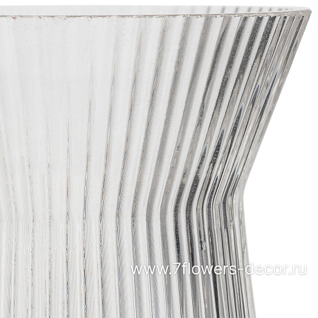 Ваза Douya (стекло), D12хH19,5 см - фото 2