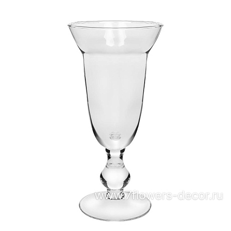 Ваза Алина (стекло), D12xH24 см - фото 1