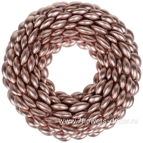 Венок искусственный (дерево), D26xH5 см - фото 1