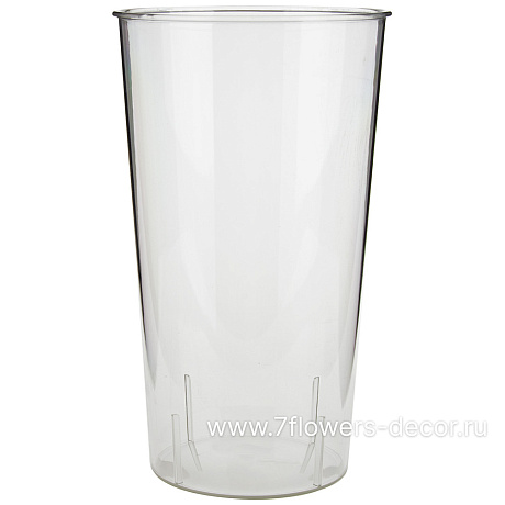 Вазон Cone (пластик), D18xH30 см - фото 1