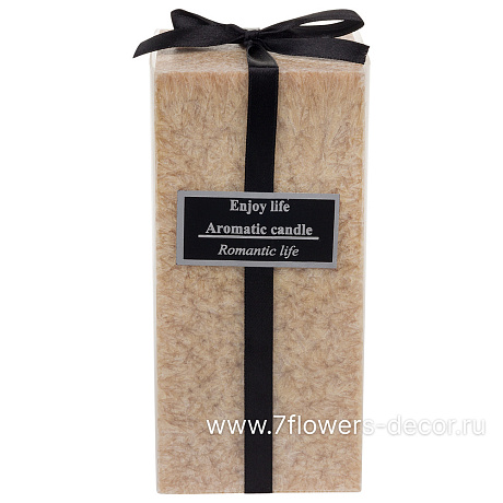 Свеча квадрат (парафин), 7x7xH15 см - фото 1