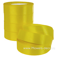 Лента атлас, 25 ммx25 ярд, набор (5 шт) - фото 1