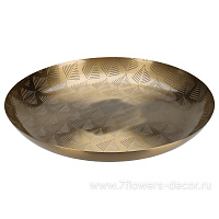 Тарелка декоративная (металл), D30 см - фото 1
