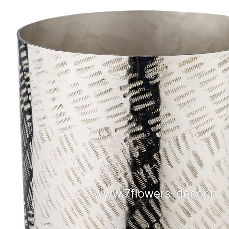 Кашпо (металл), D15xH15 см - фото 2