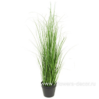 Трава искусственная "Кудрявая", H80 см, в кашпо - фото 1