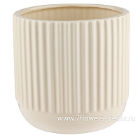 Кашпо (керамика), D12,5xH12,5 см - фото 1