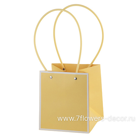 Набор сумок с ламинацией (картон) Полоса, 15x14,5xH17 см (10шт) - фото 1