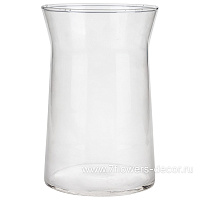 Ваза "Колба" (стекло), D10xH16 см - фото 1