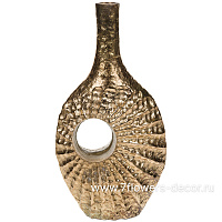 Ваза "Antique" (металл), 19x8xH37 см - фото 1
