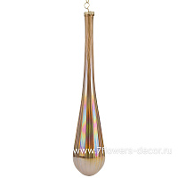 Елочная игрушка "Сосулька" (стекло), D5xH24 см - фото 1