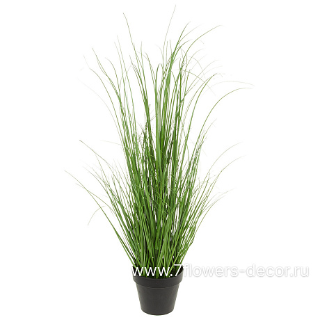 Трава искусственная Кудрявая, H60 см, в кашпо - фото 1