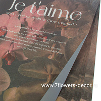 Набор дизайнерской бумаги 110гр/м2 "Цветы", 38x50 см