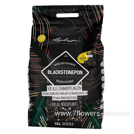 Субстрат Lechuza Black Stone Pon, 12 л - фото 1