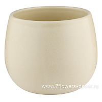 Кашпо (керамика), D12,5xH10 см - фото 1