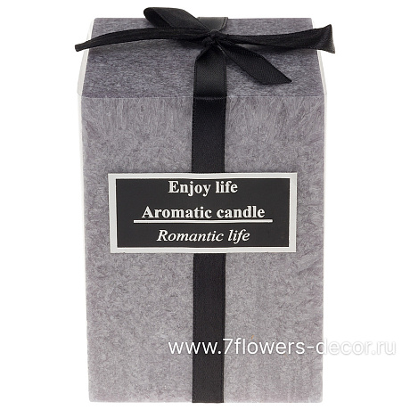 Свеча квадрат (парафин), 7x7xH10 см - фото 1