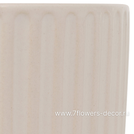 Горшок Ayer (керамика), D14,5xH13,5 см, с поддоном - фото 2