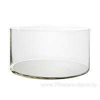 Ваза "Гранд" (стекло), D25xH13 см - фото 1