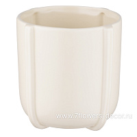 Кашпо "Cosmo" (керамика), D13xH12,5 см - фото 1