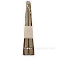 Свеча конус (воск), H25 см, набор (2 шт) - фото 1