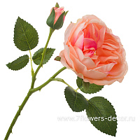 Цветок искусственный "Роза пионовидная", H50 см - фото 1