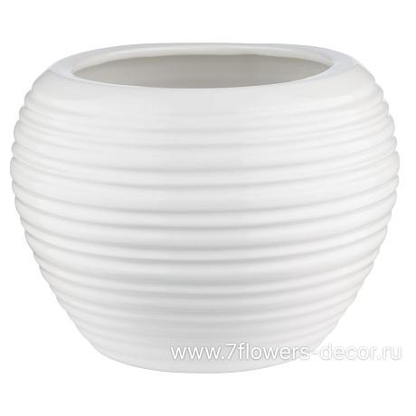 Кашпо (керамика), D18хН14 см - фото 1