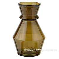 Ваза (стекло), D16xH25 см - фото 1