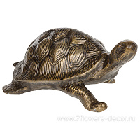 Фигурка "Черепаха" (металл), 23х14хH9 см - фото 1