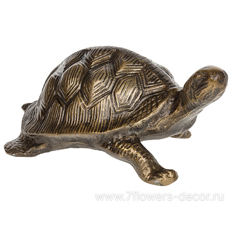 Фигурка Черепаха (металл), 23х14хH9 см - фото 1