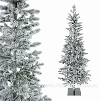 Ель искусственная заснеженная "Тикко" (ПЭ), D95xH250 см - фото 1