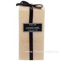 Свеча квадрат (парафин), 7x7xH15 см - фото 1