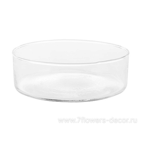 Ваза Гранд (стекло), D15xH6 см - фото 1
