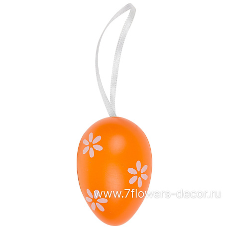 Яйцо декоративное (пластик), Н6 см, набор (6 шт) - фото 3