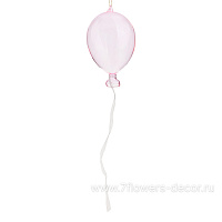 Елочная игрушка "Воздушный Шар" (стекло), D10xH17 см - фото 1