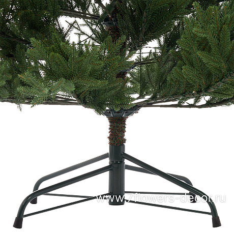 Ель искусственная с лампочками Императрица флеш Elite (ПЭ), D145xH210 см - фото 2