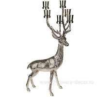 Подсвечник "Олень" (металл), 42x27xH81 см - фото 1