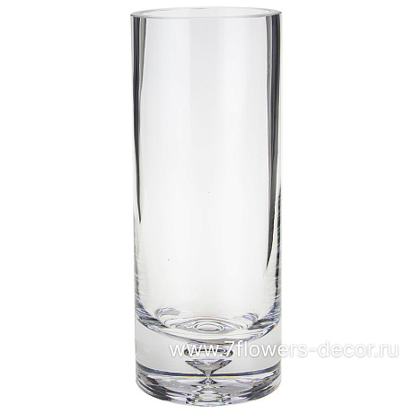 Ваза Кристалл (стекло), D10xH25 см - фото 1