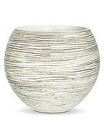 Ваза Capi Nature Vase Ball Rib Ivory CP-38 - фото 1