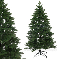 Ель искусственная с лампочками "Смоленская" (ПЭ), D119xH180 см - фото 1