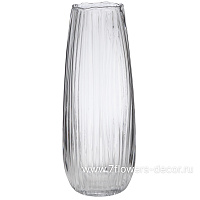 Ваза "Gardenia" (стекло), D15xH37,5 см - фото 1