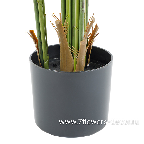 Дерево искусственное в кашпо Пальма Арека, H200 см, 18 веток - фото 3