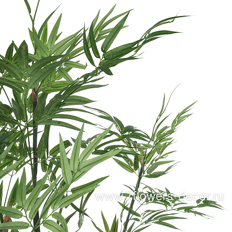 Растение искусственное Бамбук в кашпо, 749 листьев, H150 см - фото 2