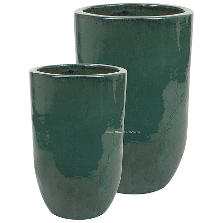 Кашпо Nobilis Marco Jade Vase (керамика), D41хН63 см - фото 3