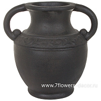 Кашпо терракота "Stone Jar", 39х31хH39 см - фото 1